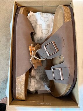 Men’s Project Cloud 2 Buckle Sandals Brown